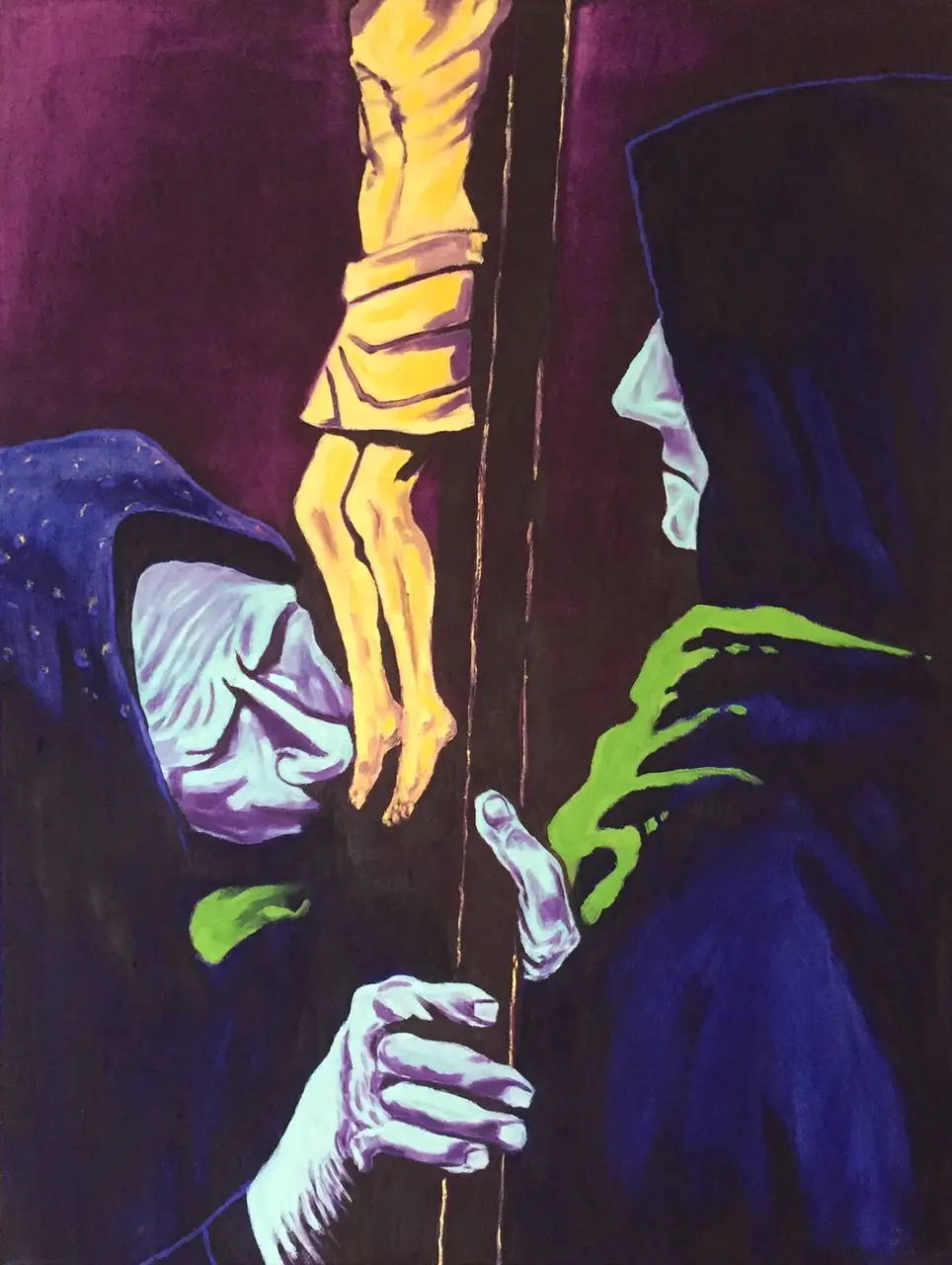 Hongarije volgens Kornis en mij II, 2010 - olieverf op doek, 125 x 95 cm