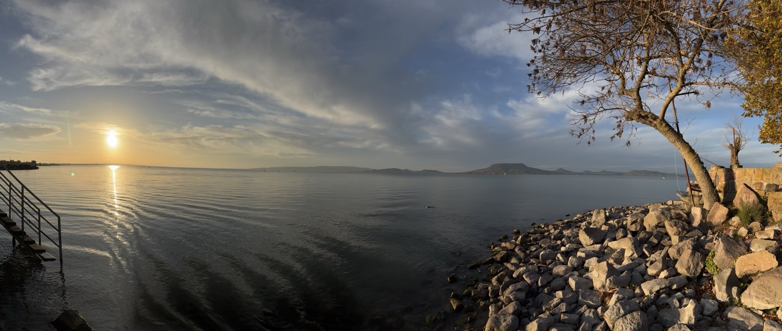 Balatonmeer Hongarije, oktober 2025