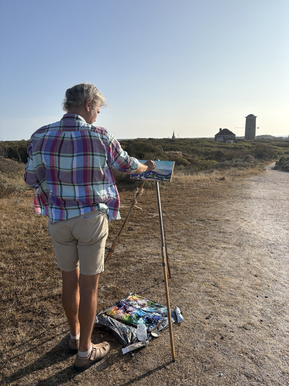 Domburg, 2026 - Schilderend aan Tegenlicht