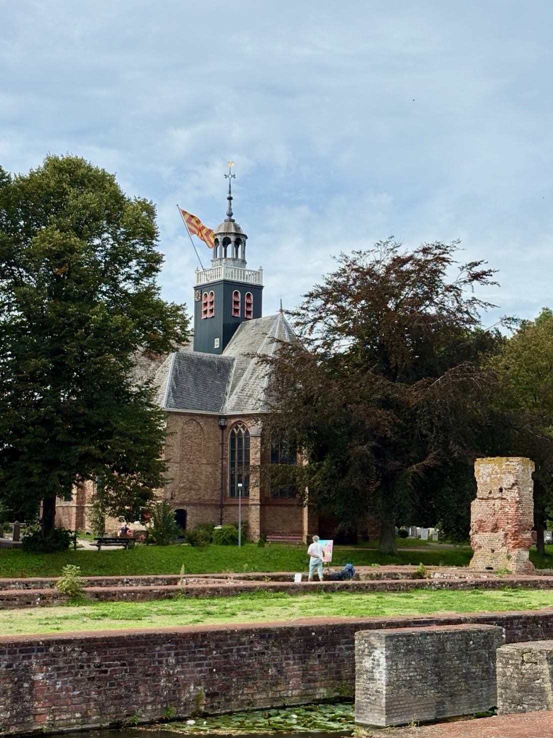 Egmond a/d Hoef, 2026 - Slotkapel schilderend